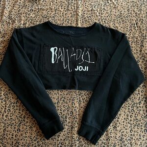 Joji Ballads 1 custom reworked cropped sweatshirt pullover